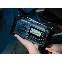 Radio d'urgence DAB+, FM, Bluetooth, Aux (oceanblue)