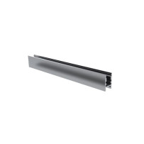 ALU-SWISS - PROFILÉ EN ALUMINIUM POUR RUBAN LED - ÉTROIT 6-8 mm - ALUMINIUM ANODISÉ - ARGENT - 2 m