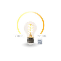 AMPOULE LED WIFI SMART - BLANC CHAUD & BLANC CHAUD INTENSE - E27 - A60