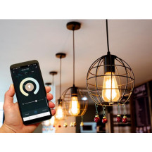 AMPOULE LED WIFI SMART - BLANC CHAUD & BLANC CHAUD INTENSE - E27 - ST64