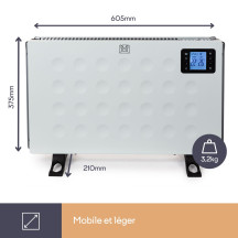 Convecteur connecté - 2000 W