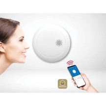 Détecteur de fumée Wi-Fi intelligent