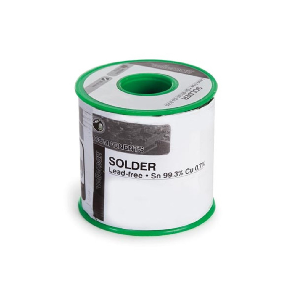 Fil de soudure SANS PLOMB Sn 99.3% - Cu 0.7% 0.8mm 500g