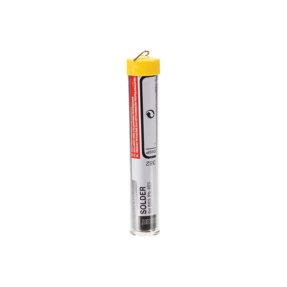 Fil de soudure Sn 60% Pb 40% - AVEC DOSEUR 1.0 mm 17 g