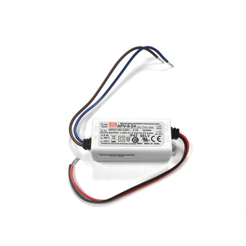 ALIMENTATION A DÉCOUPAGE - SIMPLE SORTIE - 8 W - 24 V