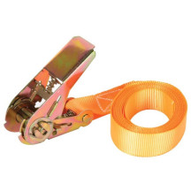 SANGLE D'ARRIMAGE AVEC TENDEUR À CLIQUET - MAX. 1000 kg - 3.65 m x 25 mm