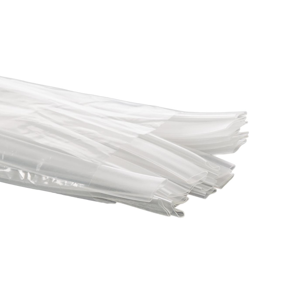 Gaine thermoretractable - 12 mm - transparent - 25 pcs