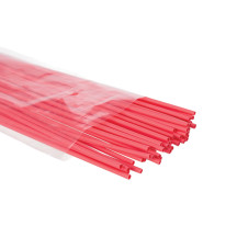 Gaine thermoretractable - 2 mm - rouge - 50 pcs