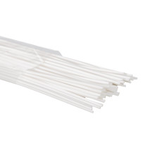 Gaine thermoretractable - 2 mm - blanc - 50 pcs