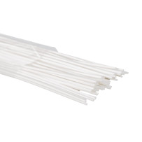 Gaine thermoretractable - 2 mm - blanc - 50 pcs