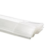 Gaine thermorétrectabble - 25 mm - transparant - 25 pièces