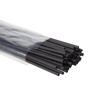 Gaine thermoretractable 3 mm - noir - 50 pcs