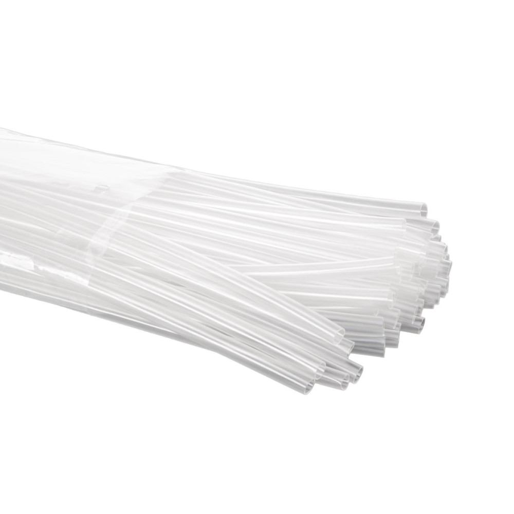 Gaine thermoretractable - 6 mm - transparent - 50 pcs