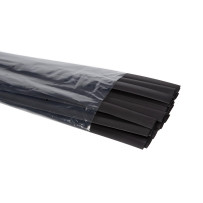 Gaine thermoretractable 9 mm - noir - 25 pcs