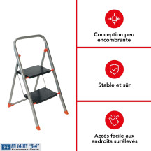 Stepix stool 2 steps