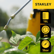 Stanley - Pulvérisateur à batterie - 16 L - 14.4 V - 2.0 Ah