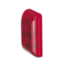 Sirène extérieure et stroboscope pour installation encastrée - 6-14 VCC - 105 dBA