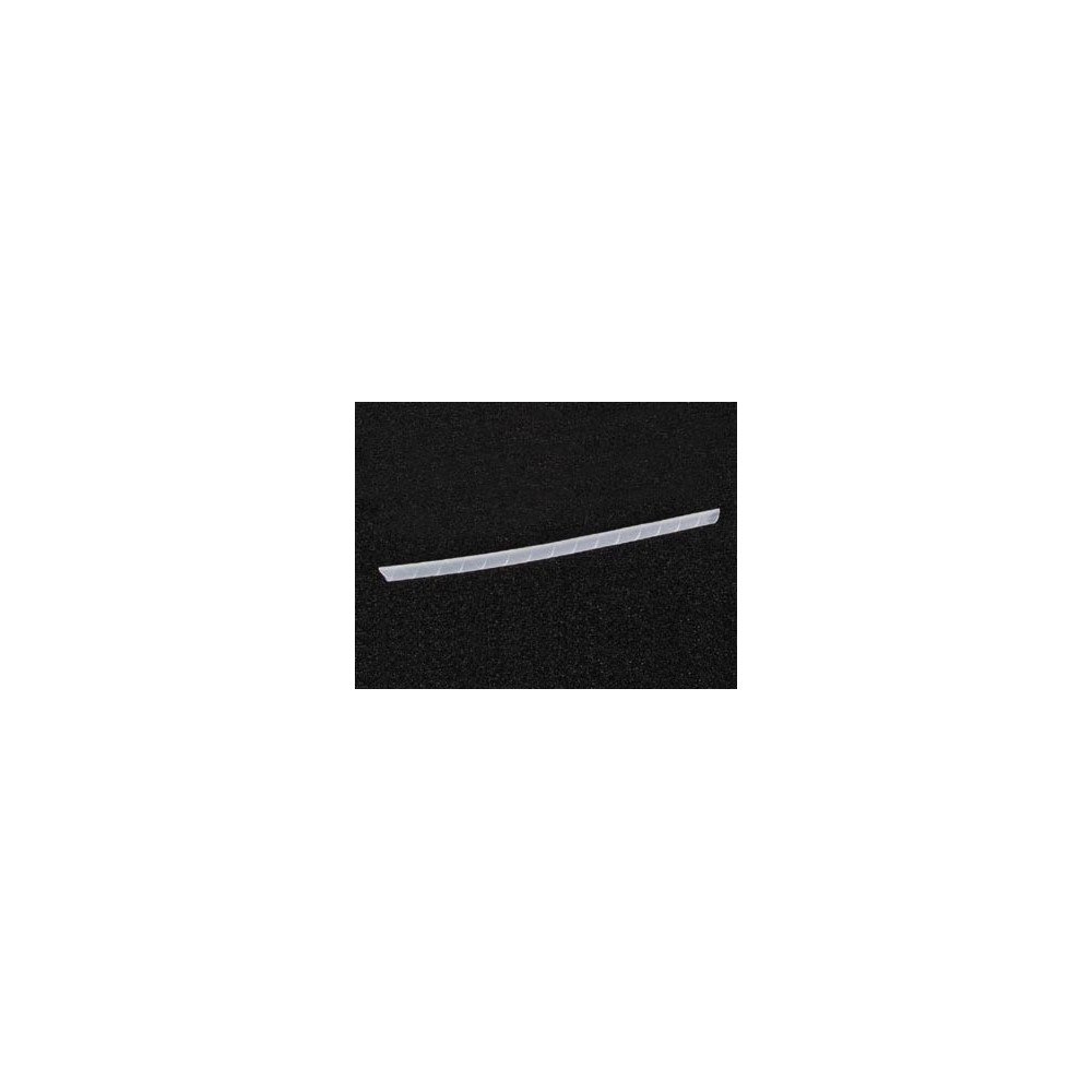 GAINE CACHE-FILS SPIRALEE 10m / Ø6mm (BLANC TRANSPARENT)