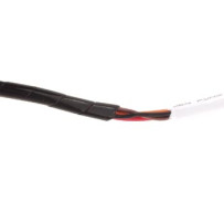 GAINE CACHE-FILS SPIRALEE 10m / Ø6mm (NOIR)
