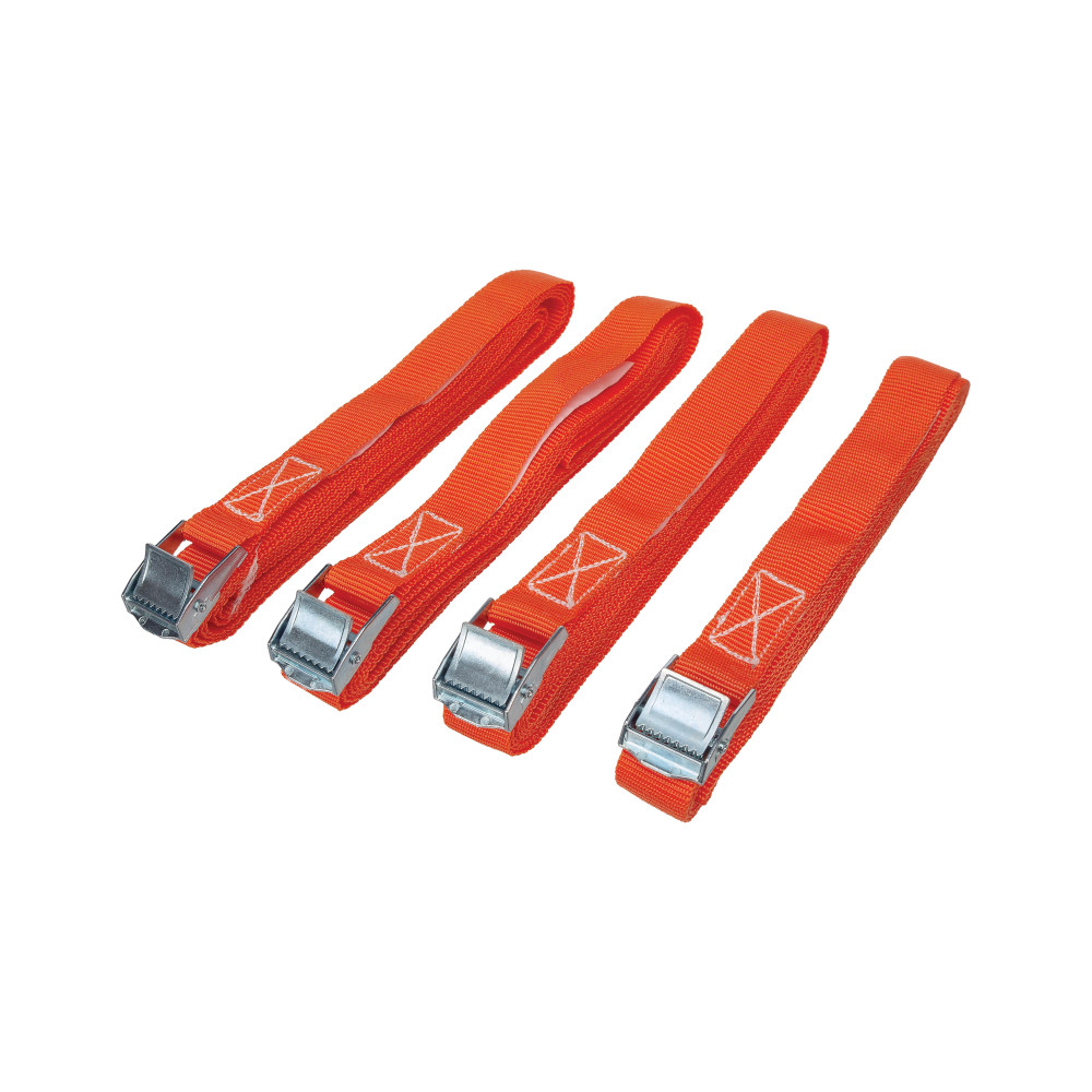 SANGLE D'ARRIMAGE 400 kg - 3.6 m x 25 mm - 4 pcs