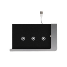 Support mural premium - pour iPad Mini 4&5 - Dark Steel