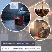 Chauffage soufflant - 3300 W - IP24
