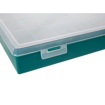 TAYG - Boîte de Rangement - 290 x 195 x 54 mm - 21 Compartiments - 3 L