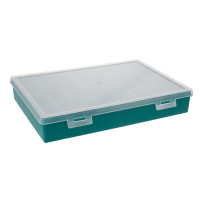 TAYG - Boîte de Rangement - 330 x 274 x 54 mm - 17 Compartiments - 4,8 L