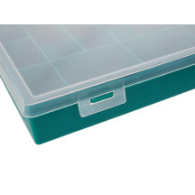TAYG - Boîte de Rangement - 330 x 274 x 54 mm - 17 Compartiments - 4,8 L