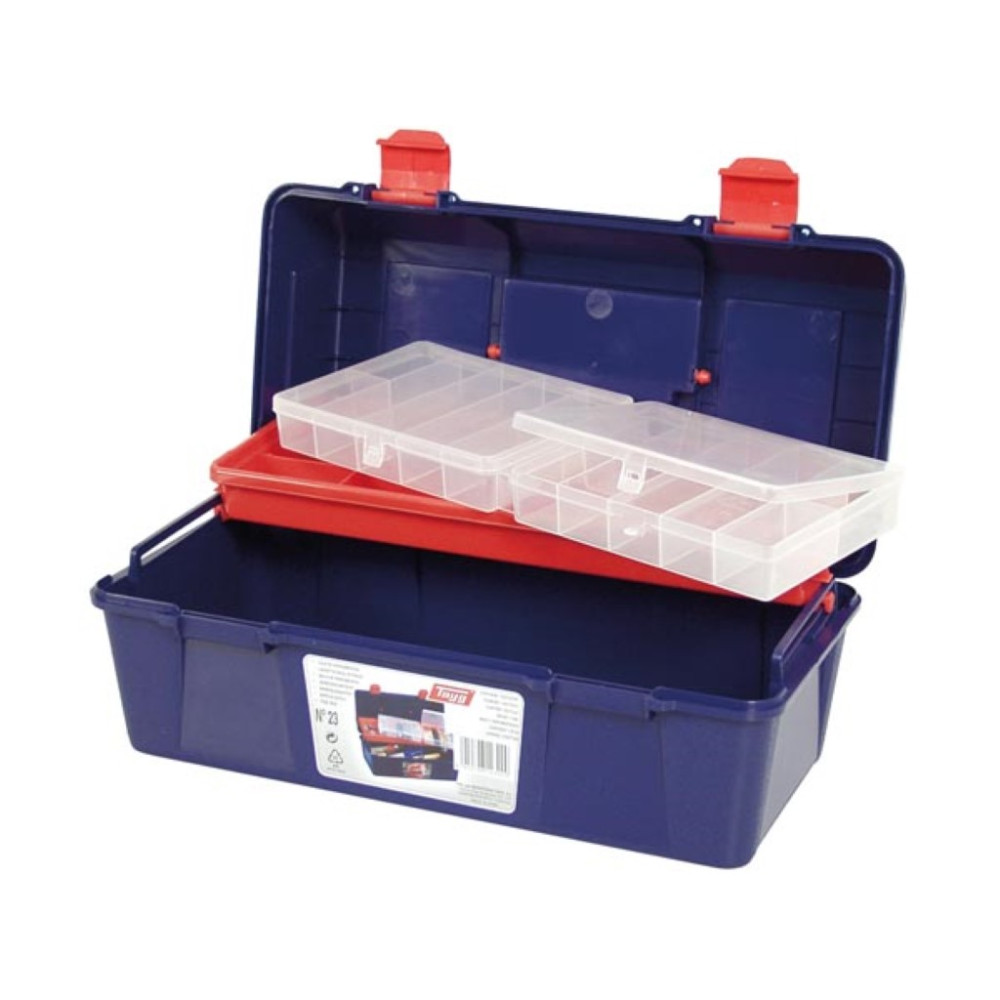 Tayg - Coffret à outils - 356 x 184 x 163 mm - avec plateau intérieur - 10,9 L