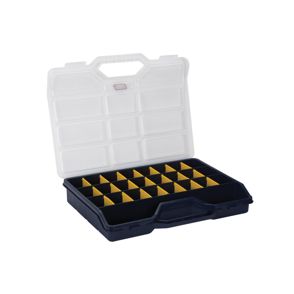 TAYG - Boîte de Rangement - 312 x 238 x 51 mm - 21 Séparateurs Amovibles - 3,7 L
