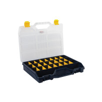 TAYG - Boîte de Rangement - 378 x 290 x 61 mm - 21 Séparateurs Amovibles - 6,6 L