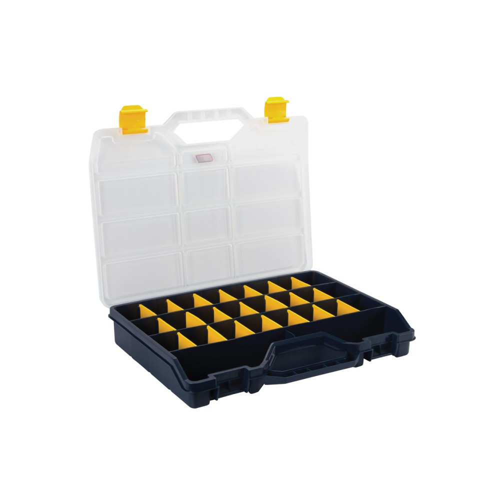 TAYG - Boîte de Rangement - 378 x 290 x 61 mm - 21 Séparateurs Amovibles - 6,6 L