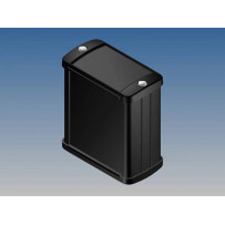 BOÎTIER EN ALUMINIUM - NOIR - 70 x 59.9 x 30.9 mm