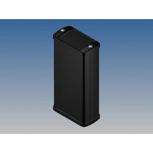 BOÎTIER EN ALUMINIUM - NOIR - 125 x 59.9 x 30.9 mm
