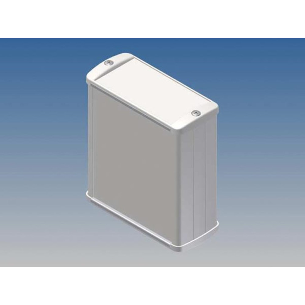 BOÎTIER EN ALUMINIUM - BLANC - 100 x 85.8 x 36.9 mm