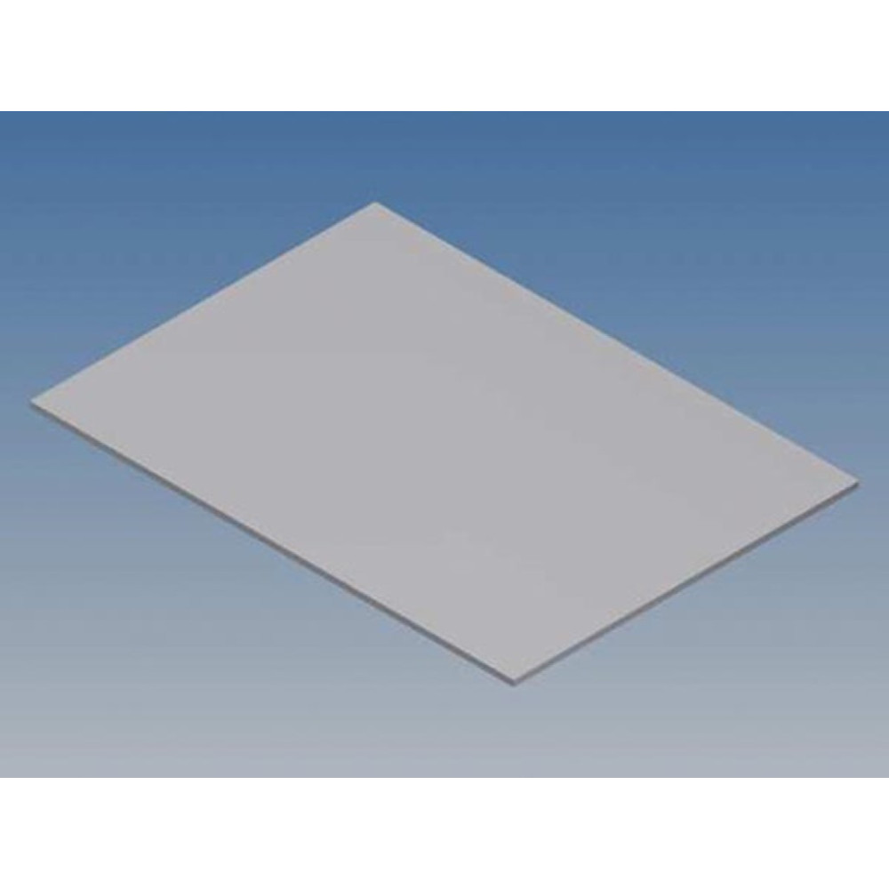 PANNEAU EN ALUMINIUM POUR 10003 / MC 22 - ARGENT - 77 x 55 x 1 mm