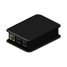 BOÎTIER POUR RASPBERRY PI 3 - NOIR