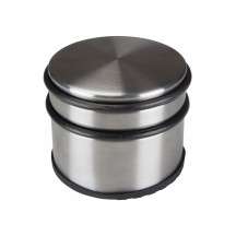 Butoir de porte - 9 x 7,5 cm - 1,1 kg - gris argenté