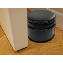 Butée de porte - 9 x 7,5 cm - 1,1 kg - noir