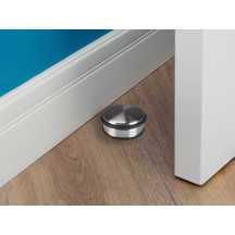 Butoir de porte - 10 x 4,0 cm - 1,1 kg - gris argenté