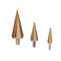 FORET ÉTAGÉ HSS - REVÊTEMENT EN TITANE - 3 pcs