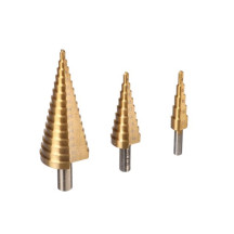 FORET ÉTAGÉ HSS - REVÊTEMENT EN TITANE - 3 pcs