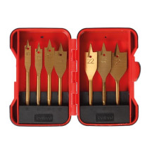 JEU DE MÈCHES PLATES À BOIS - REVÊTEMENT À BOIS - 7 pcs