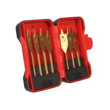JEU DE MÈCHES PLATES À BOIS - REVÊTEMENT À BOIS - 7 pcs