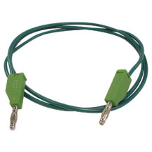 CORDONS DE MESURE (FICHE BANANE 4mm) / VERT