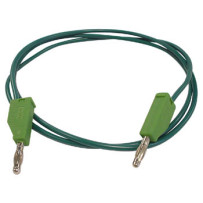 CORDONS DE MESURE (FICHE BANANE 4mm) / VERT