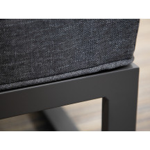 Ensemble de salon - Tout-en-un - Noir + Anthracite