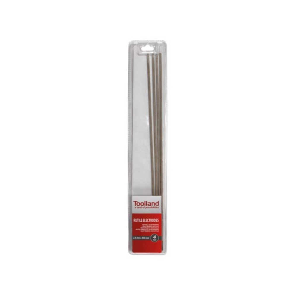 Électrodes rutiles - 2.5 x 350 mm - 4 pcs