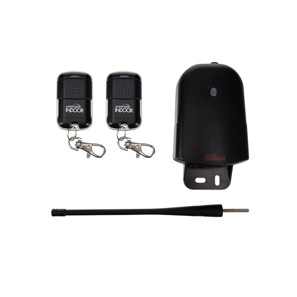 Ensemble récepteur sans fil + 2 émetteurs, utilisation extérieure